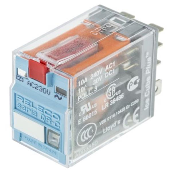 RELECO C7-A20X/AC230V Relé miniatura de potencia estándar 240V CA LED