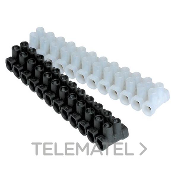 TEKOX 135 N Regleta conexión 12P 35mm estándar negra