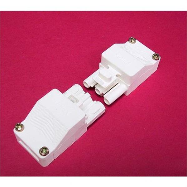 TEKOX BCS-3/H2-B Conjunto enchufe H enclavamiento 2P+T 1 cable diámetro 6,5-8,3 blanco