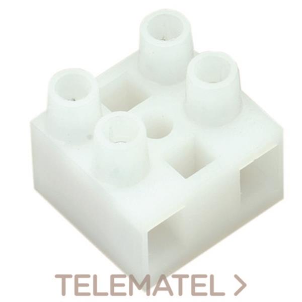 TEKOX F6 Bloque soporte fluorescente poliamida