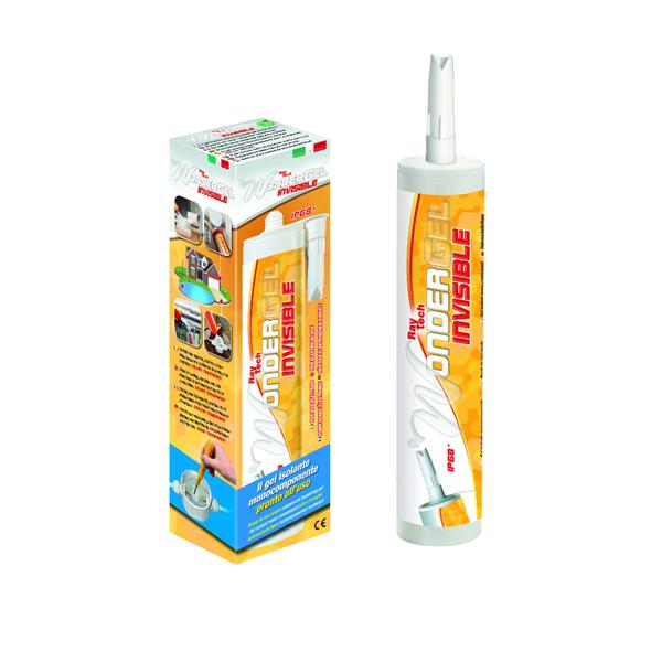 RAYTECH WONDER-INV Cartucho gel monocomponente aislante WONDER GEL listo para usar 280ml color transparente