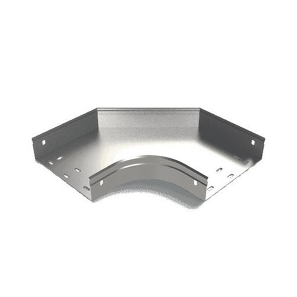 BASOR 201349 Curva plana CPERC 400x60mm galvanizado sendzimir (GS)