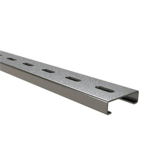 BASOR 204471 Perfil CT40 (40x10x1mm) 3M montaje de columpios galvanizado sendzimir (GS)