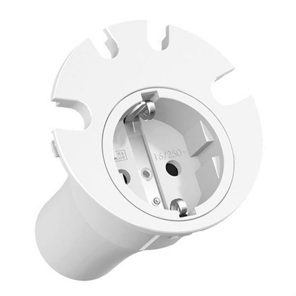 BACHMANN 938101 Regleta LOOP IN 1 toma conector M montado cable 2m blanco