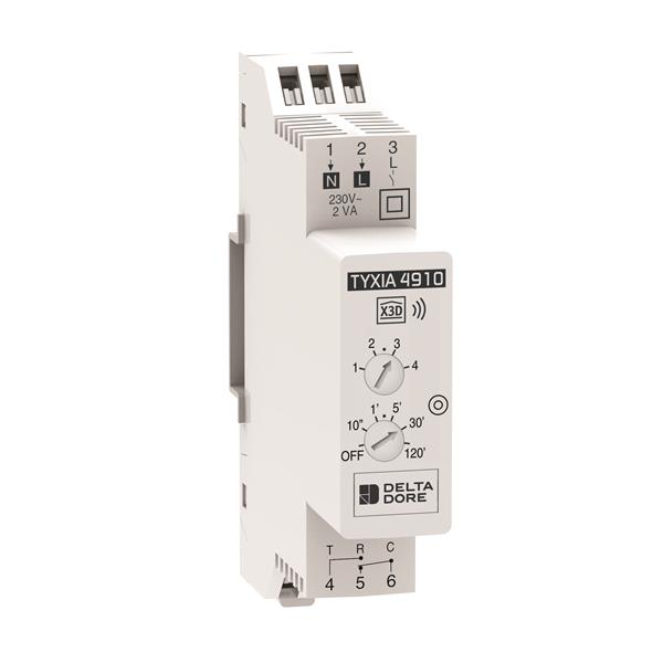 DELTA DORE 6351386 Micro modulo receptor TYXIA 4910 marcha/paro
