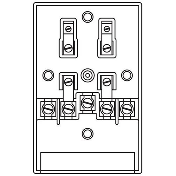 CLAVED AC41024 Cofred alumbrado público 1468/1-M IP13 25mm²