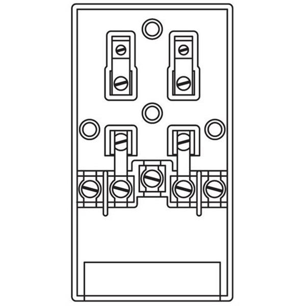 CLAVED AC41027 Cofred alumbrado público 1468/1E-M IP13 25mm²