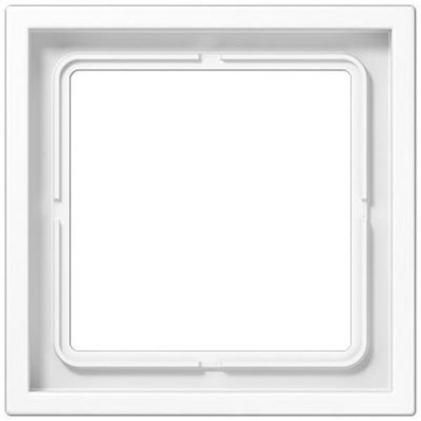 JUNG LSZ981BFWW Marco 1 elemento 81x81mm Serie LS ZERO termoplástico blanco alpino