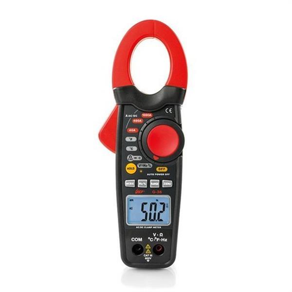 HT INSTRUMENTS 13036 Pinza amperimétrica numero digital G36 1000A CA/CC temperatura