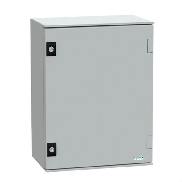 SCHNEIDER ELECTRIC NSYPLM43G Armario poliéster PLM 430x330x200 IP66 7035