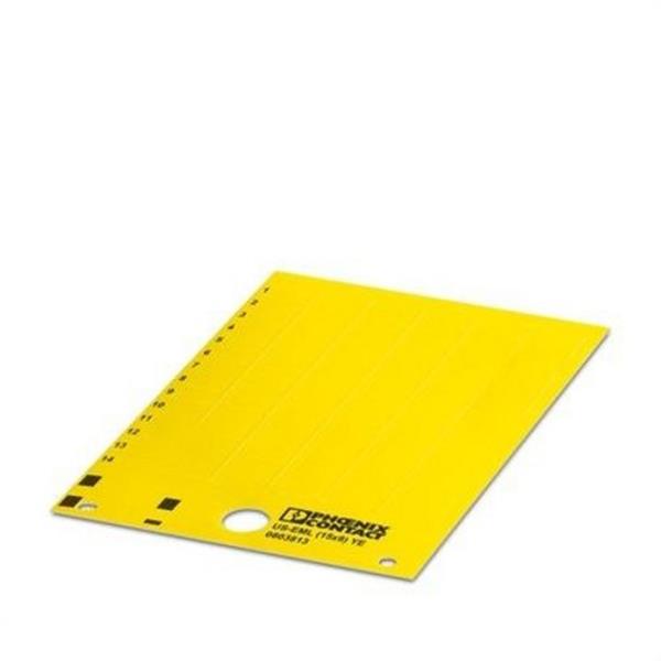PHOENIX CONTACT 0803813 Etiqueta tarjeta US-EML (15X9) YE en amarillo