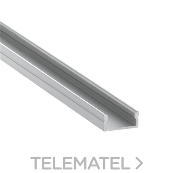 LUZ NEGRA 01.008 Perfil superficie CALIFORNIA lacado blanco 2 metros