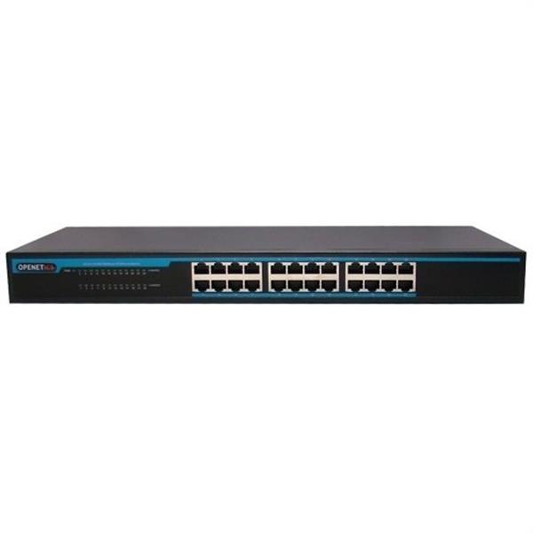 OPENETICS 21241 *Switch 24 puertos 10/100/1000Mbps rack 19"