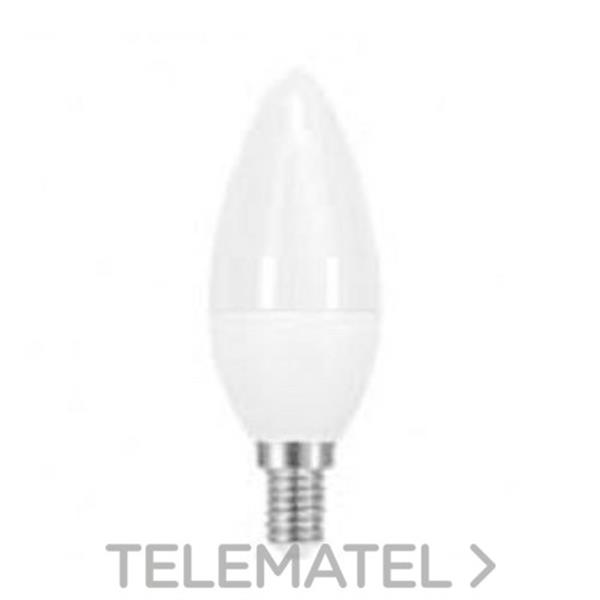 LAES 986198 Lámpara Vela LED mate E14 6500K 250V 5,5W