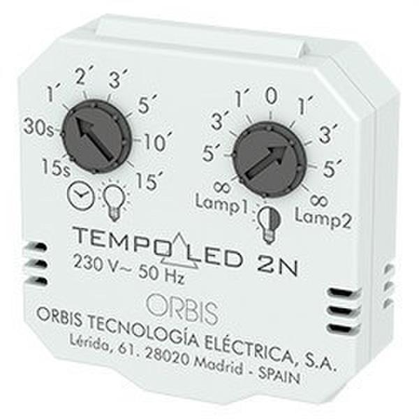 ORBIS OB200008 Temporizador regulador 15seg/15min TEMPO LED 2N