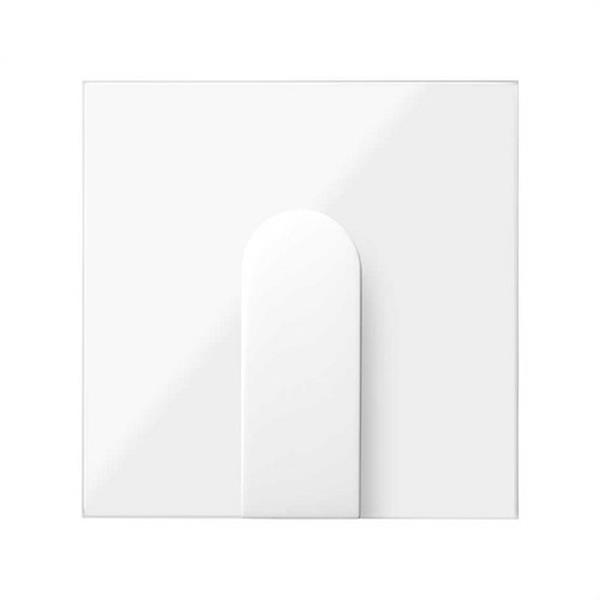 SIMON 10002051-130 Tapa salida de cable con 2 módulos Simon 100 blanco brillante