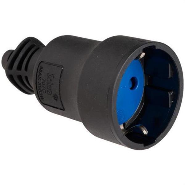 SOLERA 707C Base movil bipolar con TT lateral 16A 250V