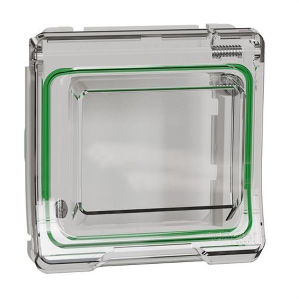 SCHNEIDER ELECTRIC MUR39106 Adaptador Serie ÚNICA empotrar + superfície blanco con tapa de la gama MUREVA STYL