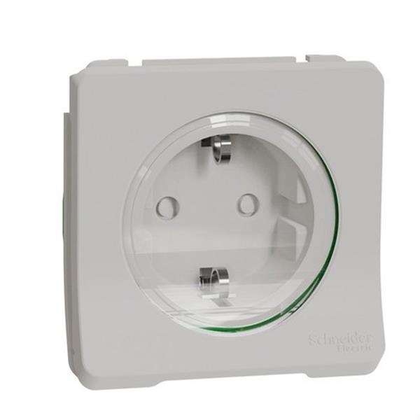 SCHNEIDER ELECTRIC MUR39135 Base enchufe schuko componible 10A MUREVA STYL blanco para instalación en superficie o empo