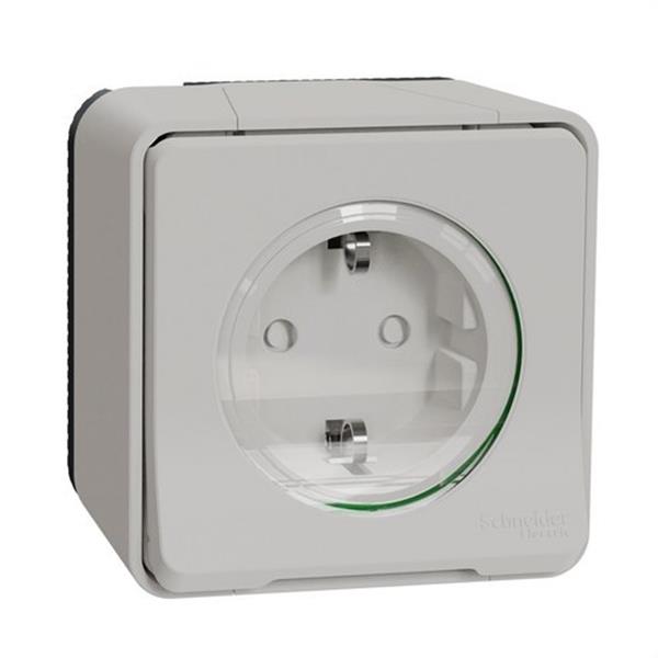 SCHNEIDER ELECTRIC MUR39206 Base enchufe schuko de la gama MUREVA STYL color blanco