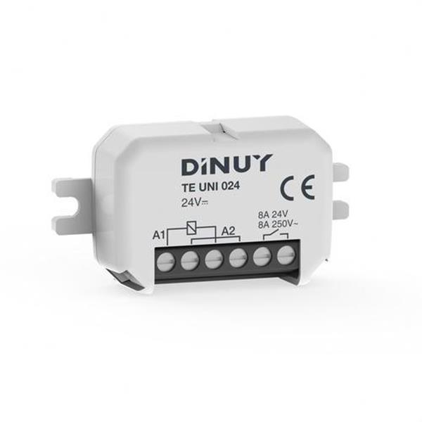 DINUY TE UNI 024 Telerruptor unipolar 1x8A 24V