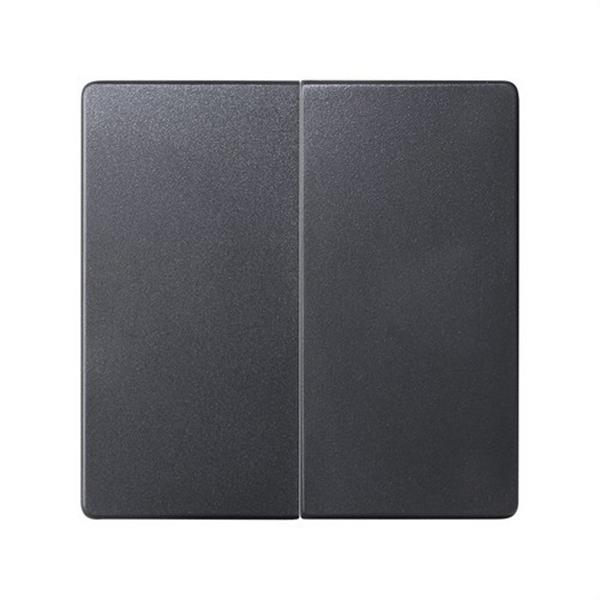 SIMON 8202026-038 Tecla doble SIMON 82 para doble cruzamiento grafito