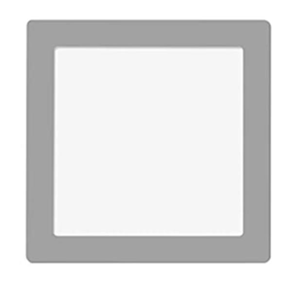 SECOM 1705521884 Empotrable cuadrado NUVA LED 18W 4000K cromo mate