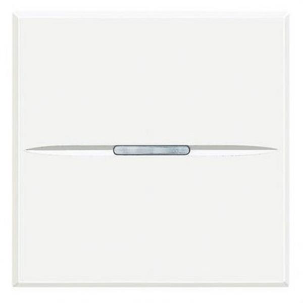 BTICINO HD4001M2AN Interruptor axial Axolute 1P 16A 2 módulos blanco