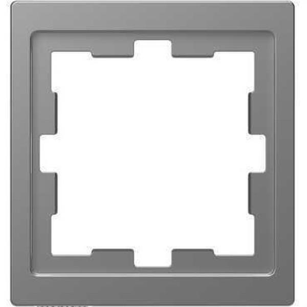 SCHNEIDER ELECTRIC MTN4010-6536 Marco de 1 elemento D-LIFE para montaje vertical y horizontal de color aluminio