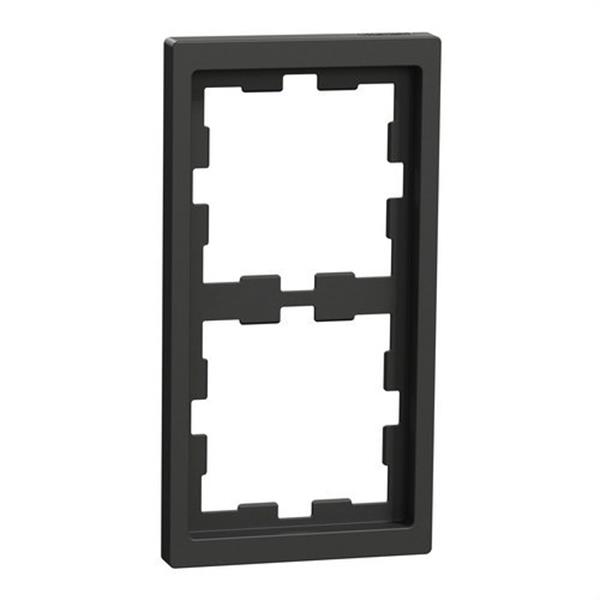 SCHNEIDER ELECTRIC MTN4020-6534 Marco de 2 elementos D-LIFE para montaje vertical y horizontal de color antracita