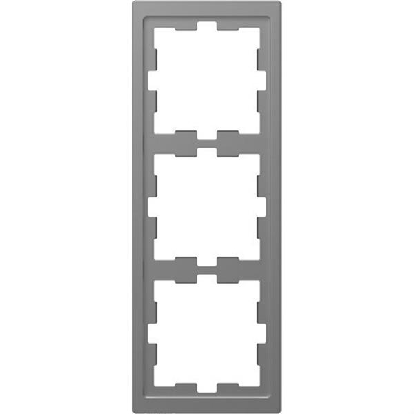 SCHNEIDER ELECTRIC MTN4030-6536 Marco de 3 elementos D-LIFE para montaje horizontal y vertical en policarbonato brillante a