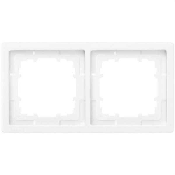 BJC 5TG13220WH Marco doble Delta style en blanco polar