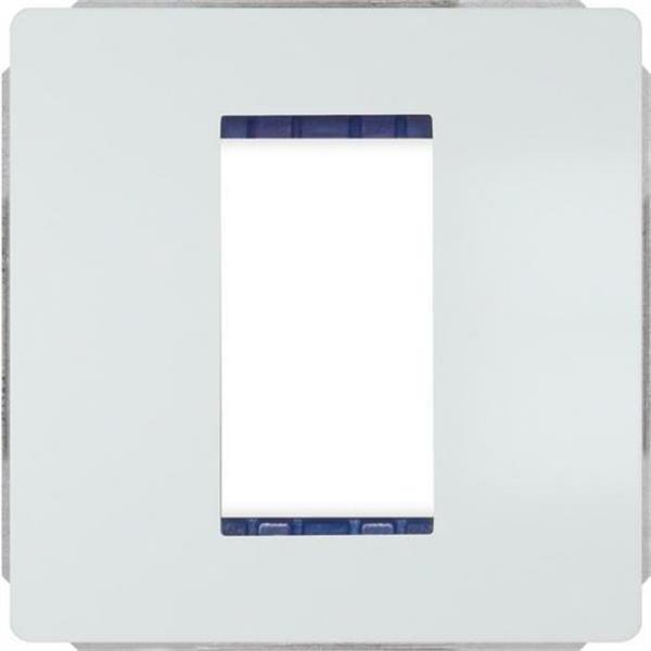 BJC 5TG13910WH Adaptador 1 módulo style M-system en blanco polar