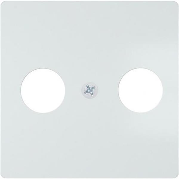 BJC 5TG25610WH Tapa televisión Miro 2 agujeros en blanco polar