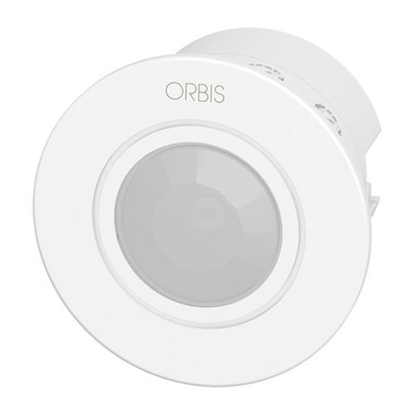 ORBIS OB136112 Detector de movimiento DICROMAT + empotrable en techo 360° formato extraplano campo de dete
