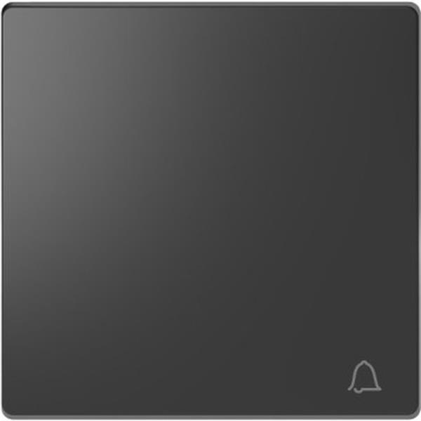 SCHNEIDER ELECTRIC MTN3305-6034 Tecla simple con símbolo timbre antracita para mecanismo D-LIFE