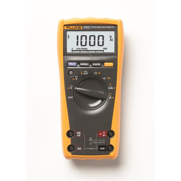 FLUKE 1645996 Multímetro digital FLUKE-179 TRMS toma display luminoso