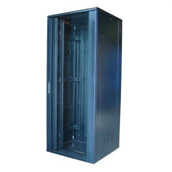 OPENETICS 02816 Armario Rack 19" de pie 42 U alto 2000x800x1000 mm (puerta delantera transparente + ranurad