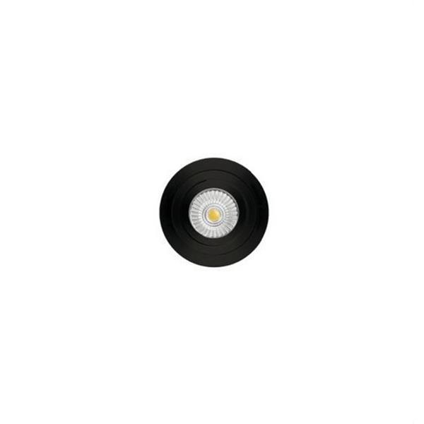 NEXIA 00231-1GU Downlight INOX_S diámetro 90mm GU10 negro