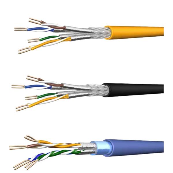GENERAL CABLE 60080935 Cable F-UTP 4x2 LSZH categoría 6A blanca (Bobina 500m)