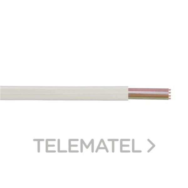 GESCABLE 16PTC0030R25 CABLE TELEFONICO 4 HILOS X 014mm PLANO BEIGE
