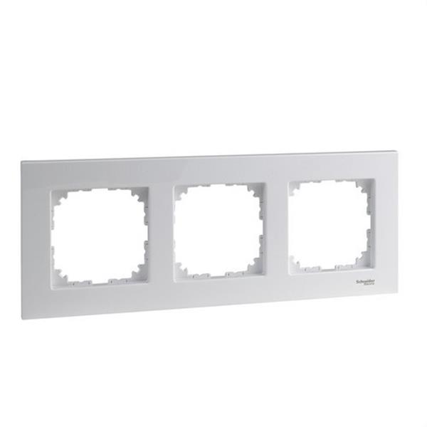SCHNEIDER ELECTRIC MTN4030-3035 Marco 3 elementos ELEGANCE blanco activo