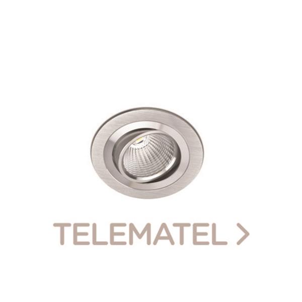 KOHL LIGHTING 532701RA33 Empotrable orientable Rebecca LED 10W 3000K no dimable 60° aluminio