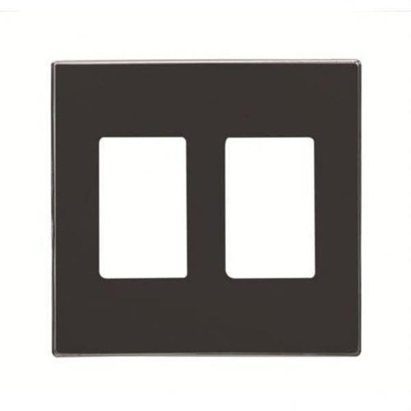 NIESSEN 8555.1 NS Tapa toma VDI doble negro soft