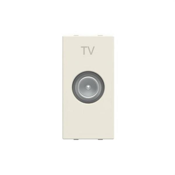 NIESSEN N2150.7 BL Toma televisión final tipo-M con 1 módulo blanco