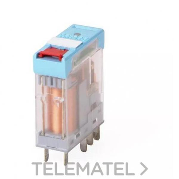 RELECO C12-A21X/AC230V Relé subminiatura C12-A21X 2 contactos 230V CA