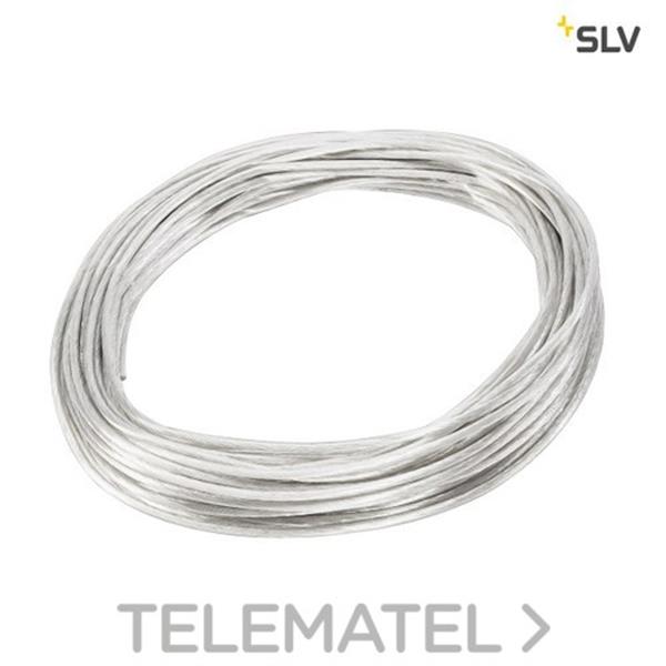 SLV 139031 Sistema cuerda 12V cable de 12V 4mm² 20m blanco