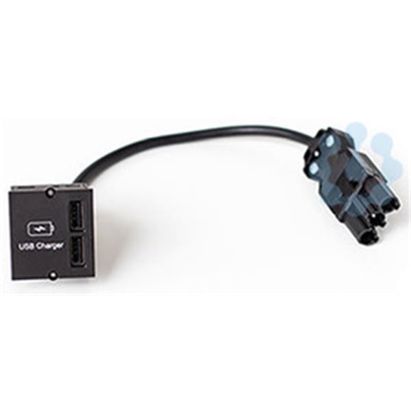 BACHMANN 917224 Marco con USB doble cargador