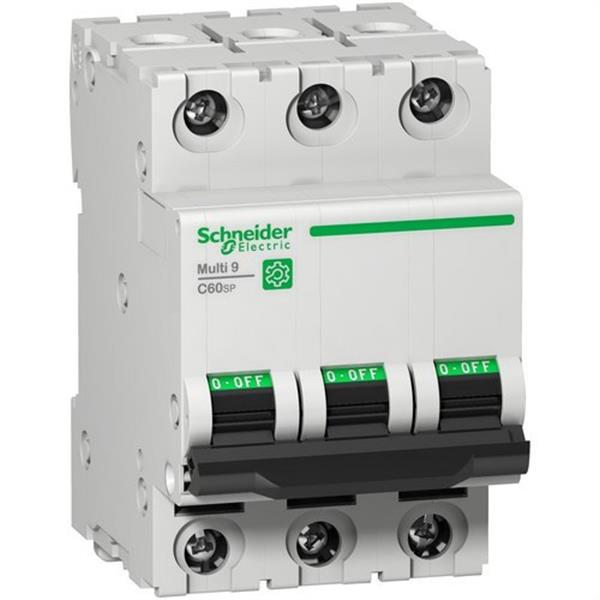 SCHNEIDER ELECTRIC M9F21363 Interruptor automático en miniatura C60N UL1077 3P curva B 63A Box