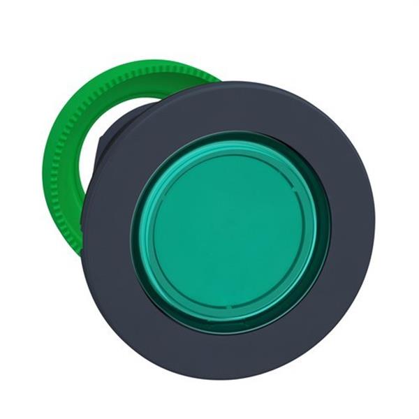 SCHNEIDER ELECTRIC ZB5FV033 Cabeza piloto FLUSH luminoso verde LED